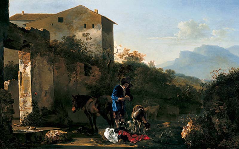 Landscape with a Goatherd 